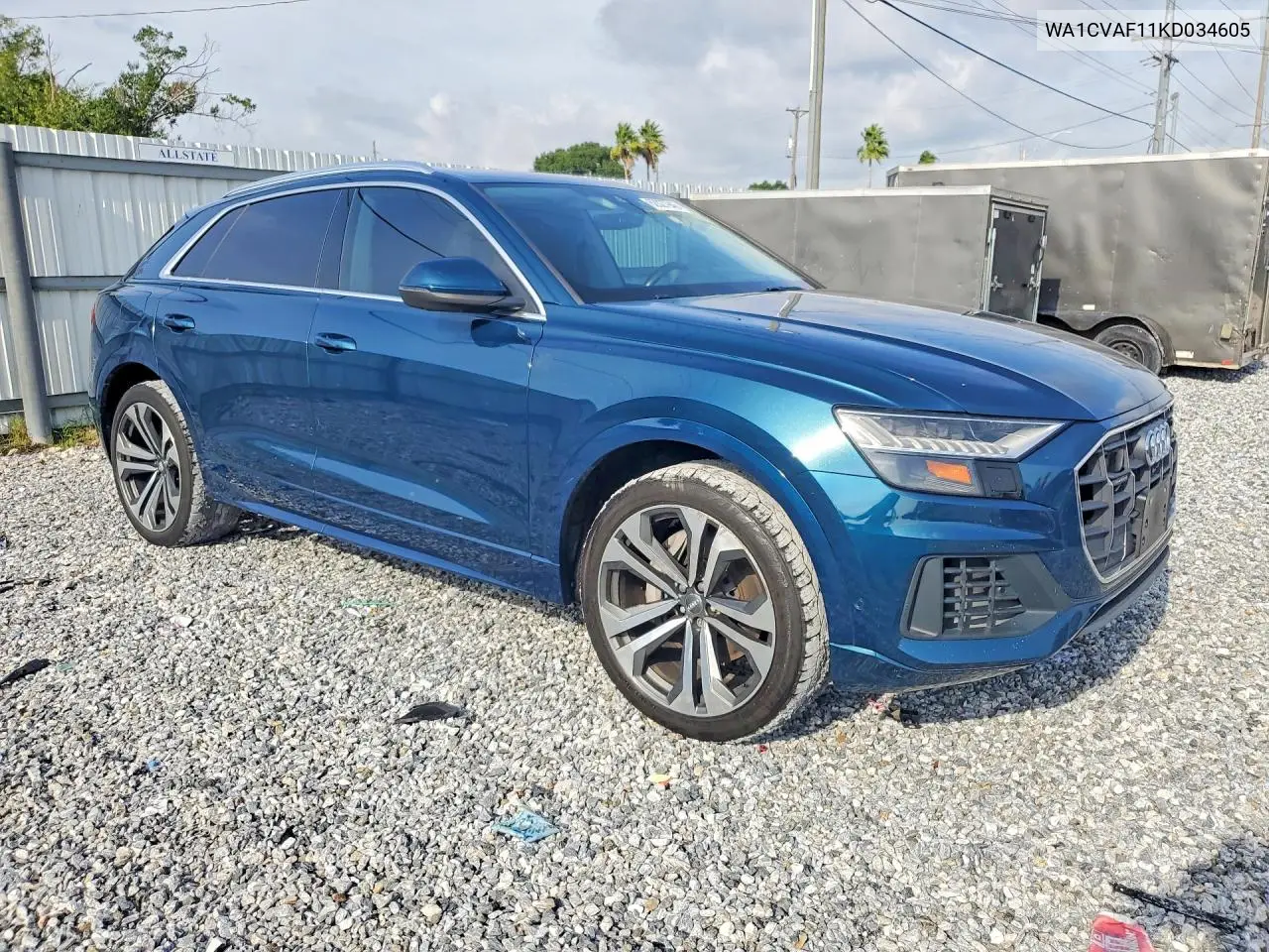 2019 Audi Q8 Prestige VIN: WA1CVAF11KD034605 Lot: 62027946