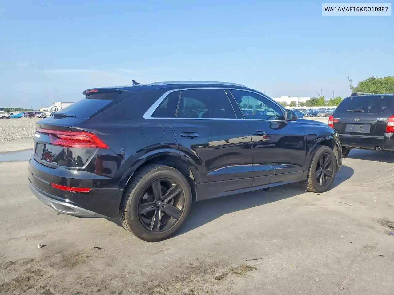 2019 Audi Q8 Premium VIN: WA1AVAF16KD010887 Lot: 62062846