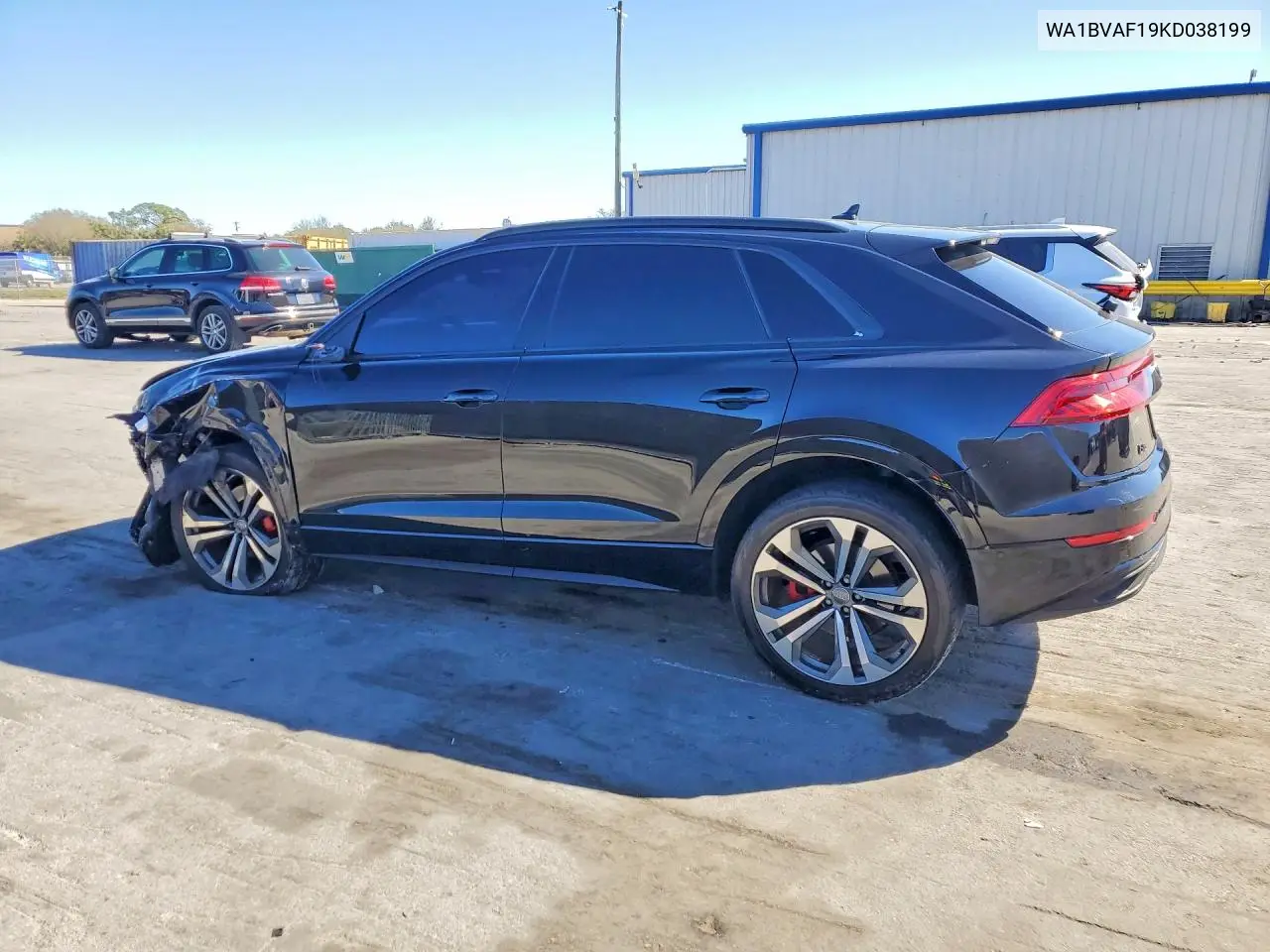 2019 Audi Q8 Premium Plus VIN: WA1BVAF19KD038199 Lot: 78899965