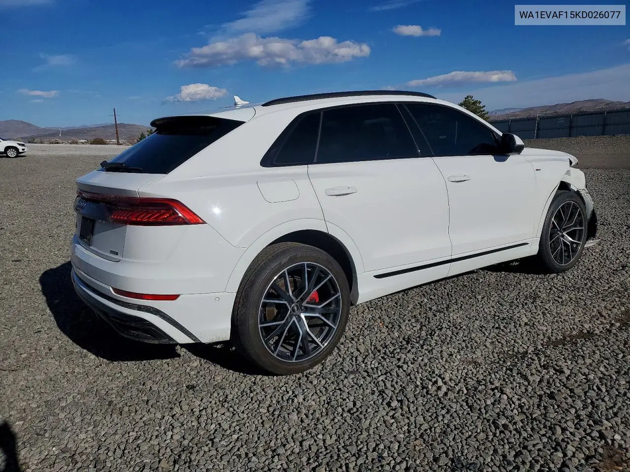 2019 Audi Q8 Premium Plus S-Line VIN: WA1EVAF15KD026077 Lot: 98443875