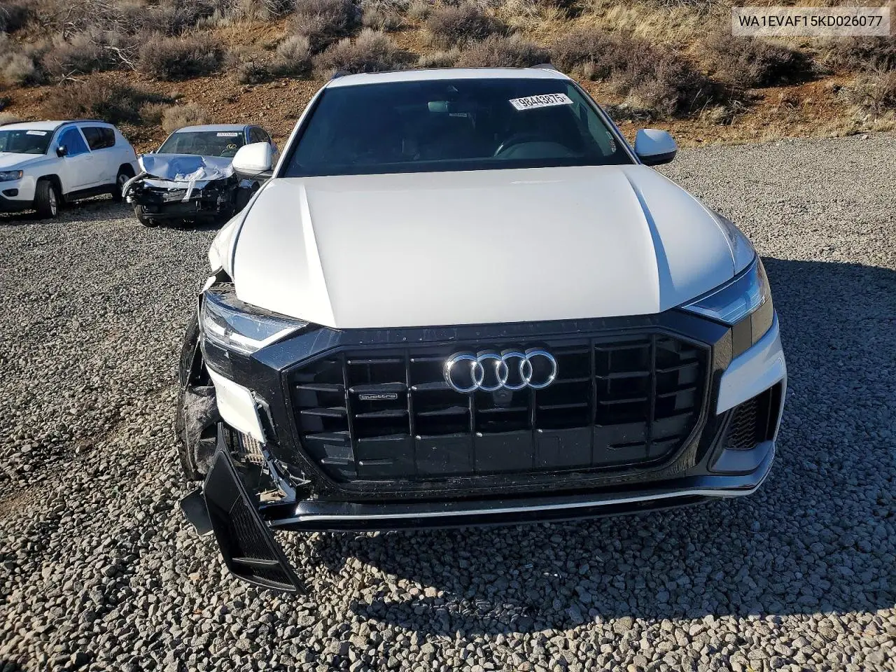 2019 Audi Q8 Premium Plus S-Line VIN: WA1EVAF15KD026077 Lot: 98443875