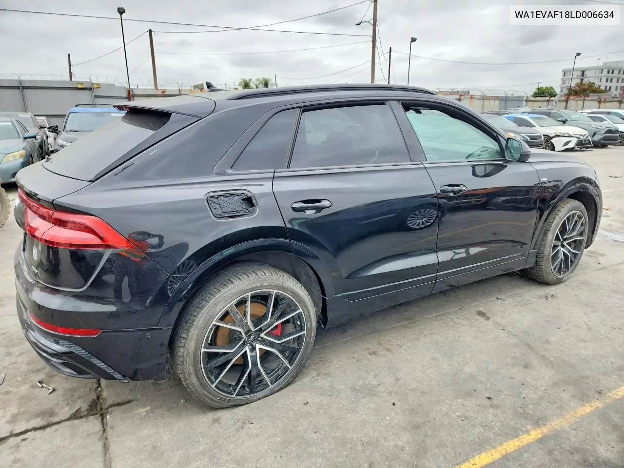 2020 Audi Q8 Premium Plus S-Line VIN: WA1EVAF18LD006634 Lot: 59616536