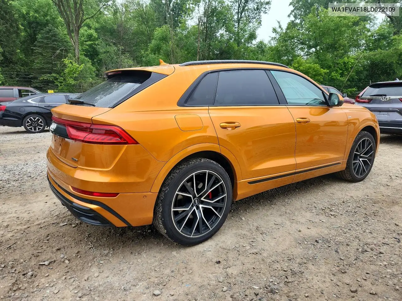 2020 Audi Q8 Prestige S-Line VIN: WA1FVAF18LD022109 Lot: 59907086