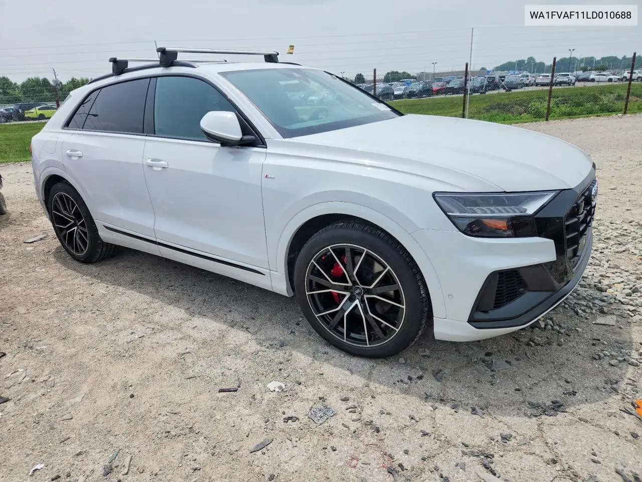 2020 Audi Q8 Prestige S-Line VIN: WA1FVAF11LD010688 Lot: 61977206