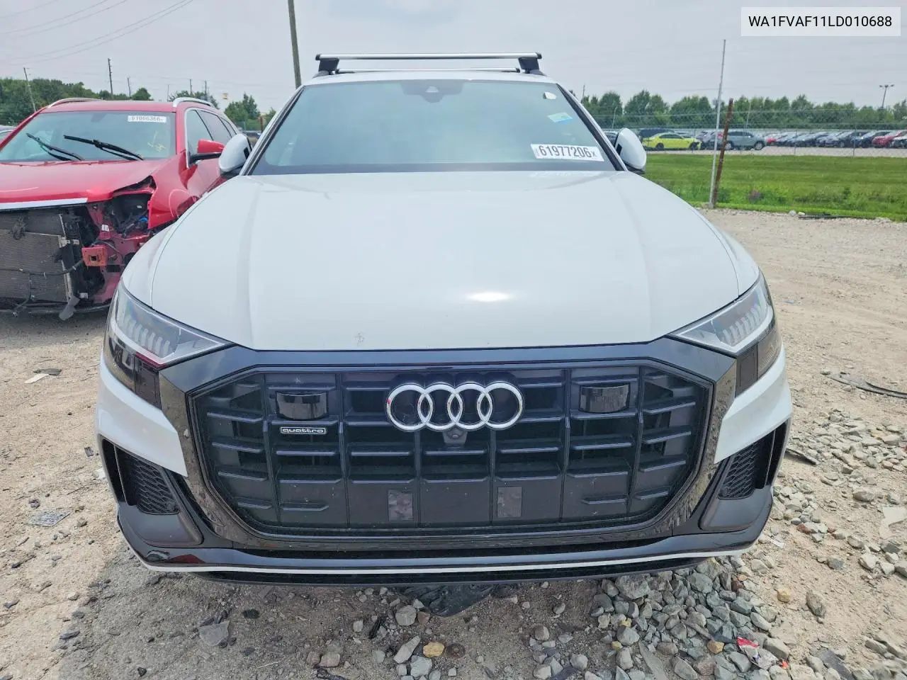 2020 Audi Q8 Prestige S-Line VIN: WA1FVAF11LD010688 Lot: 61977206