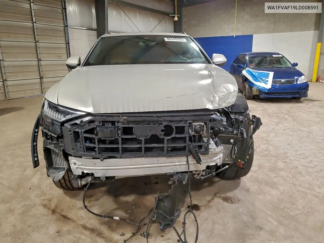 2020 Audi Q8 Prestige S-Line VIN: WA1FVAF19LD008591 Lot: 96546925