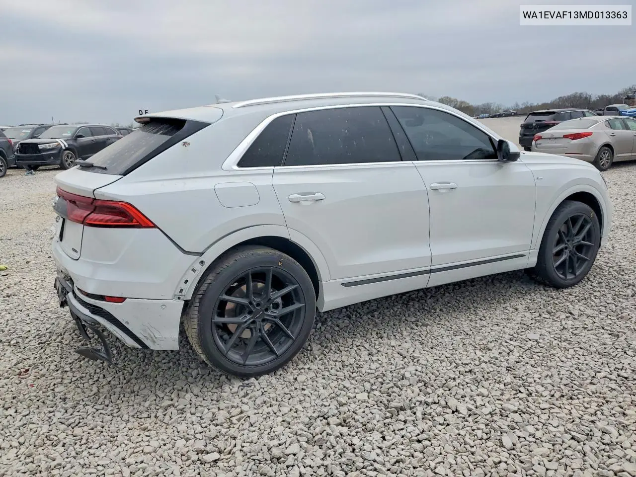 2021 Audi Q8 Premium Plus S-Line VIN: WA1EVAF13MD013363 Lot: 47819736
