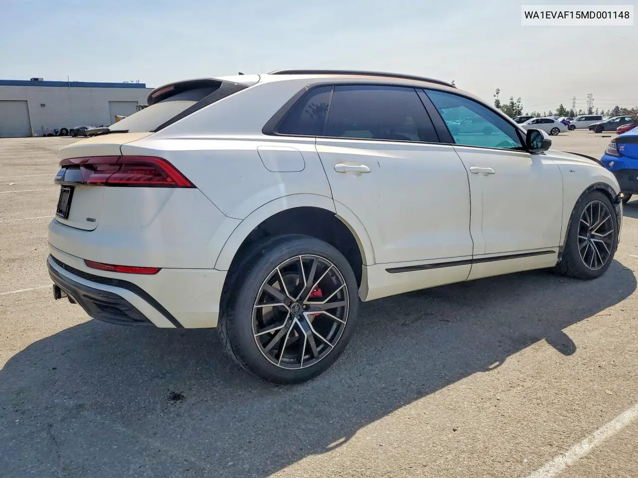 2021 Audi Q8 Premium Plus S-Line VIN: WA1EVAF15MD001148 Lot: 49027176