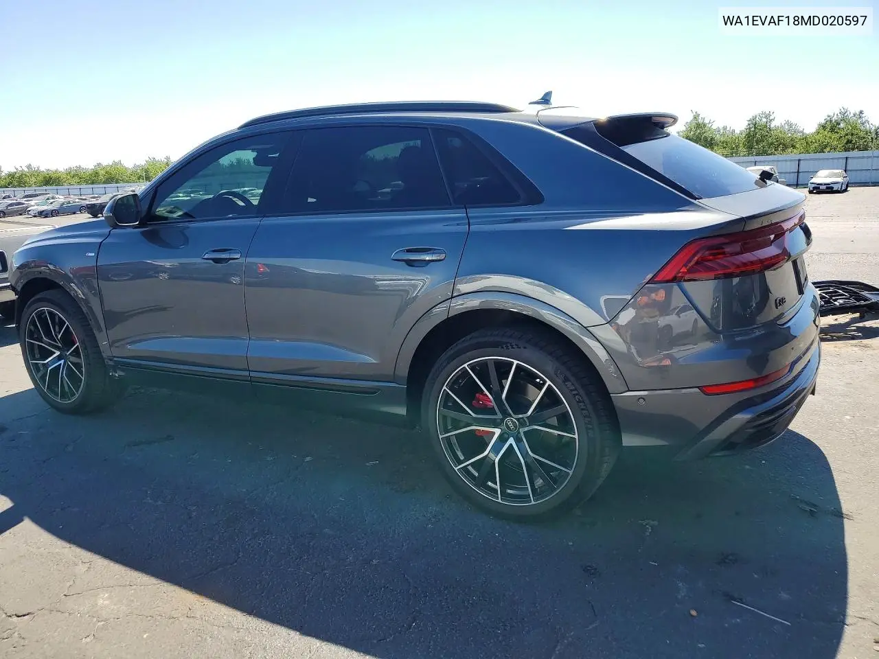 2021 Audi Q8 Premium Plus S-Line VIN: WA1EVAF18MD020597 Lot: 53848666