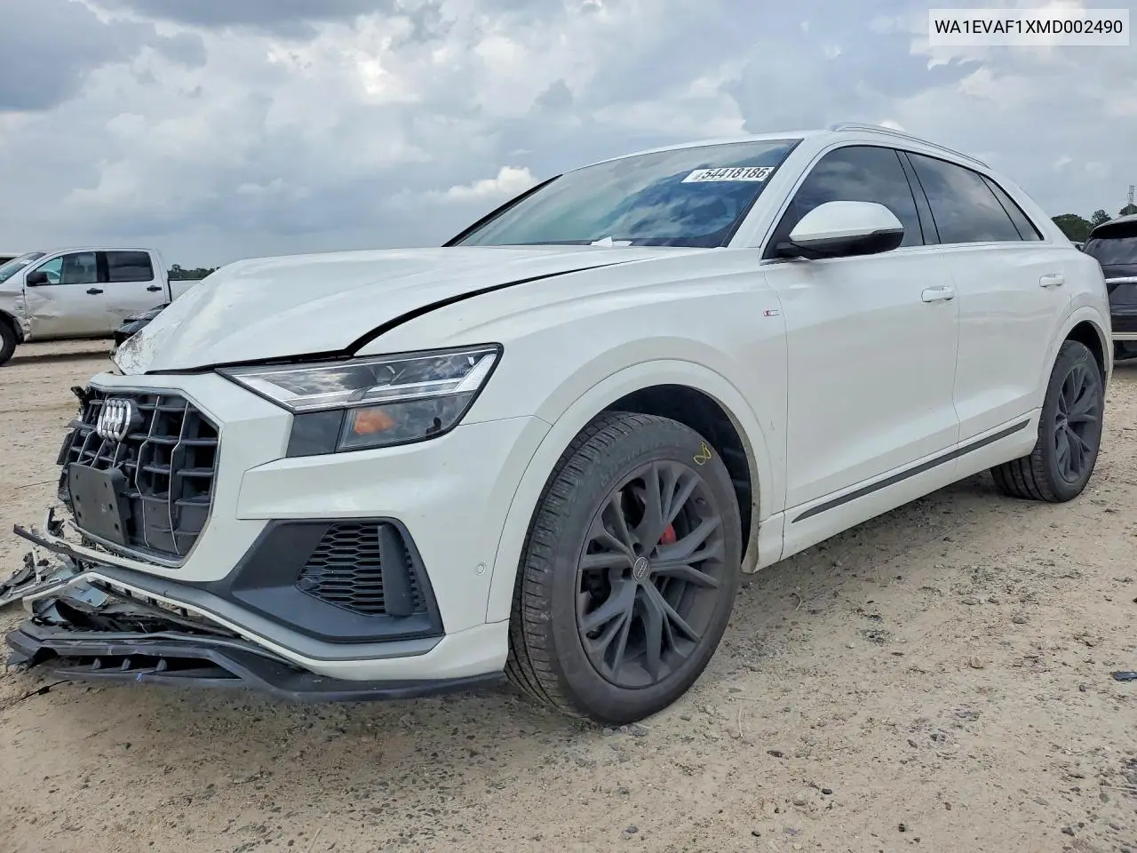 2021 Audi Q8 Premium Plus S-Line VIN: WA1EVAF1XMD002490 Lot: 54418186