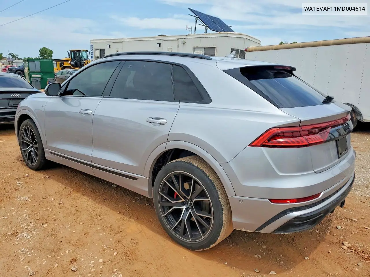 2021 Audi Q8 Premium Plus S-Line VIN: WA1EVAF11MD004614 Lot: 54520036
