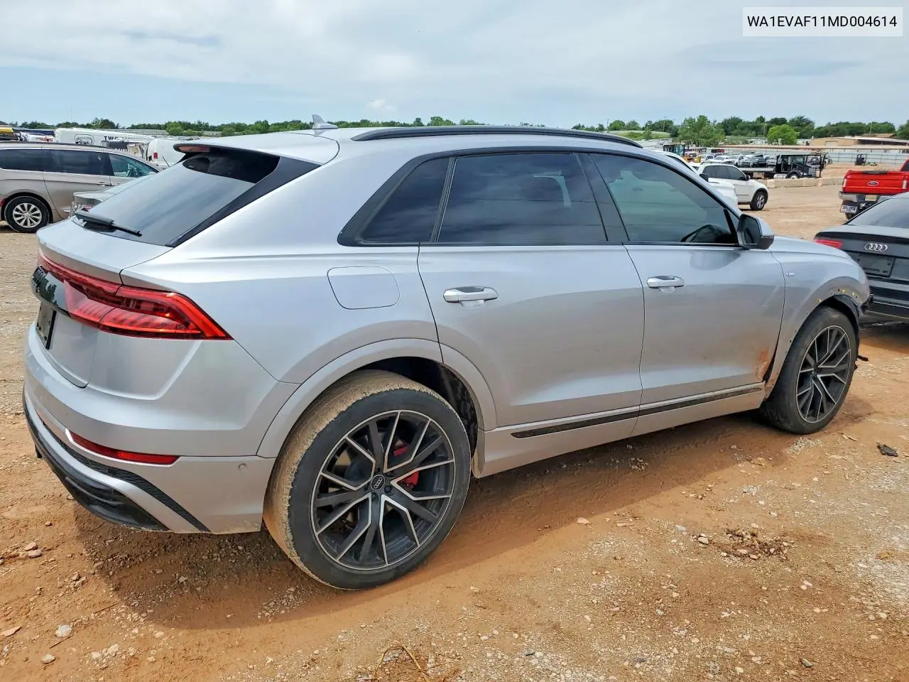 2021 Audi Q8 Premium Plus S-Line VIN: WA1EVAF11MD004614 Lot: 54520036