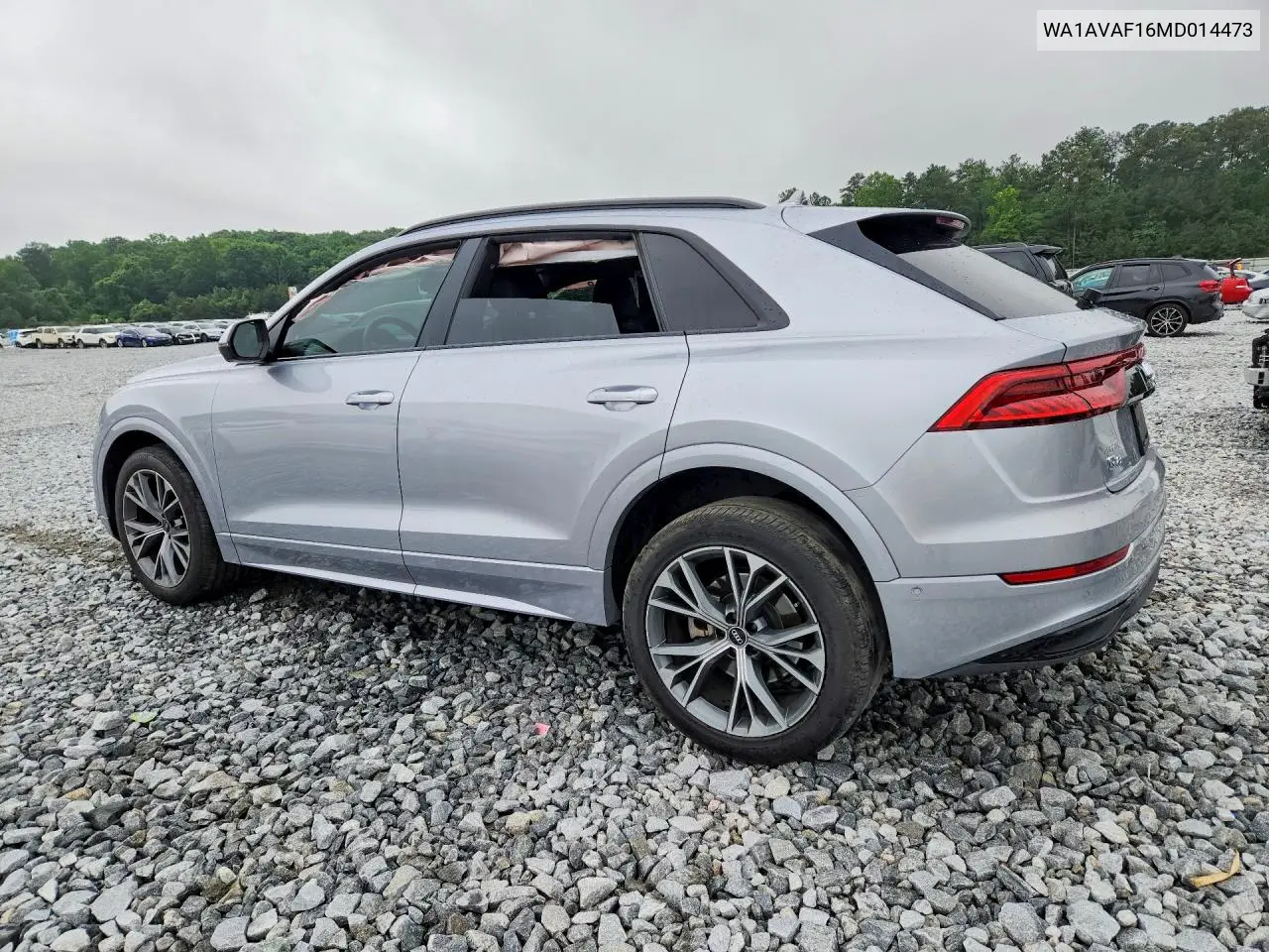 2021 Audi Q8 Premium VIN: WA1AVAF16MD014473 Lot: 54992356