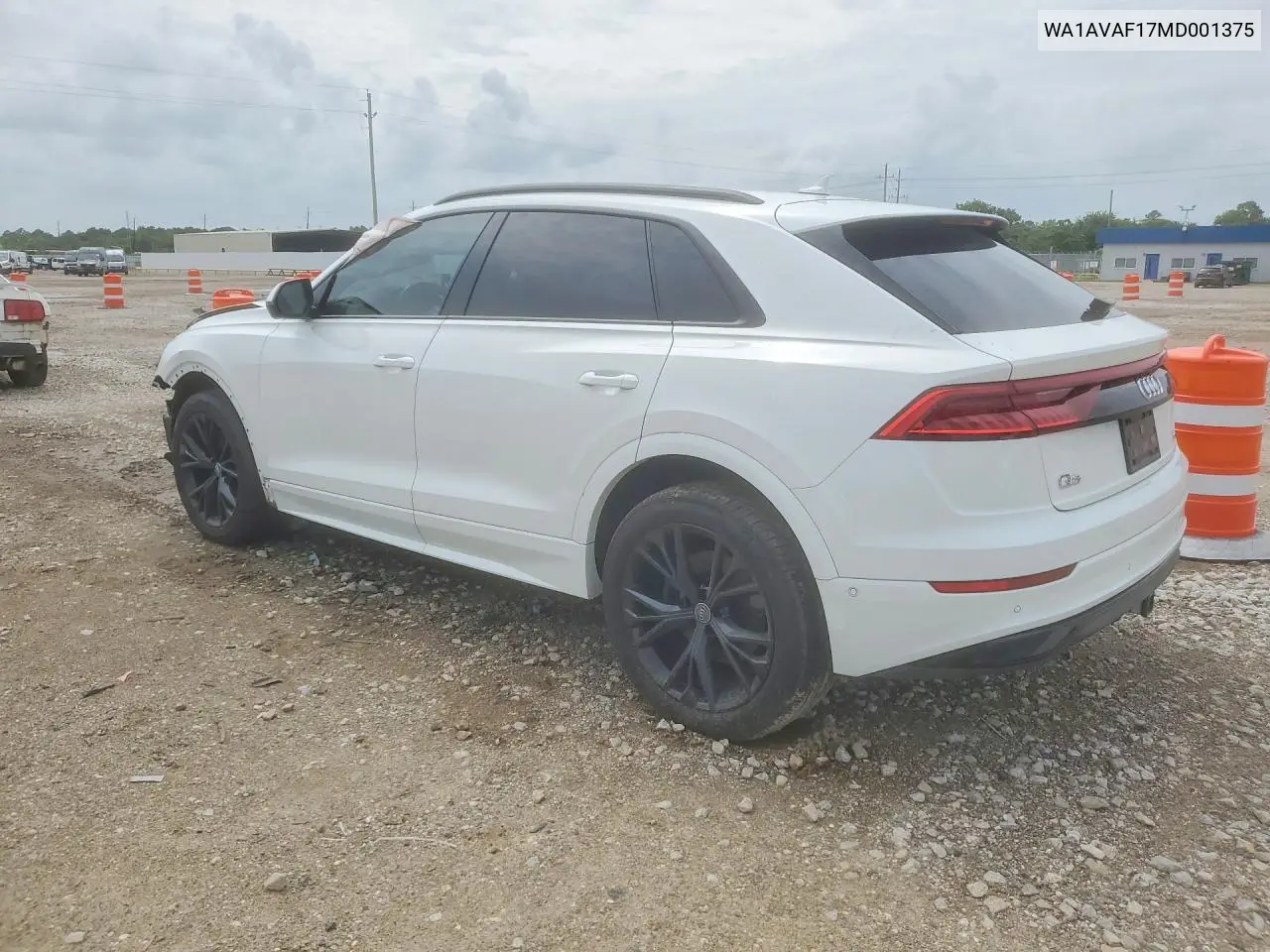 2021 Audi Q8 Premium VIN: WA1AVAF17MD001375 Lot: 56161986