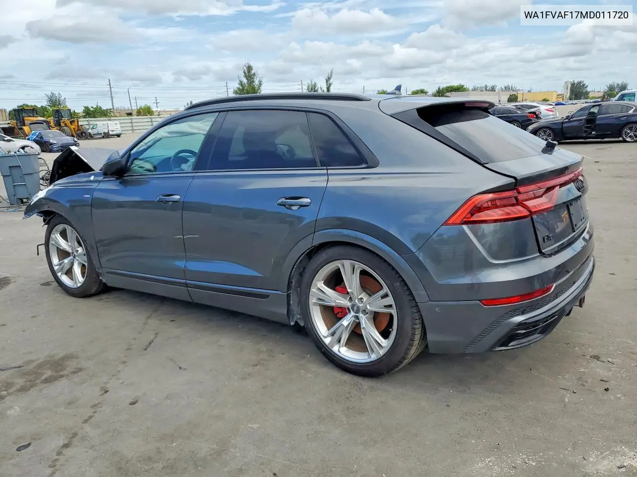 2021 Audi Q8 Prestige S-Line VIN: WA1FVAF17MD011720 Lot: 57169816