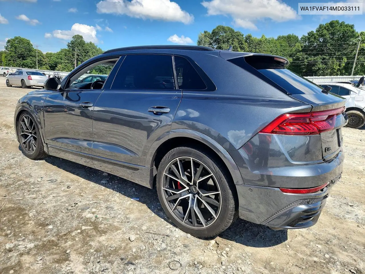 2021 Audi Q8 Prestige S-Line VIN: WA1FVAF14MD033111 Lot: 57939996
