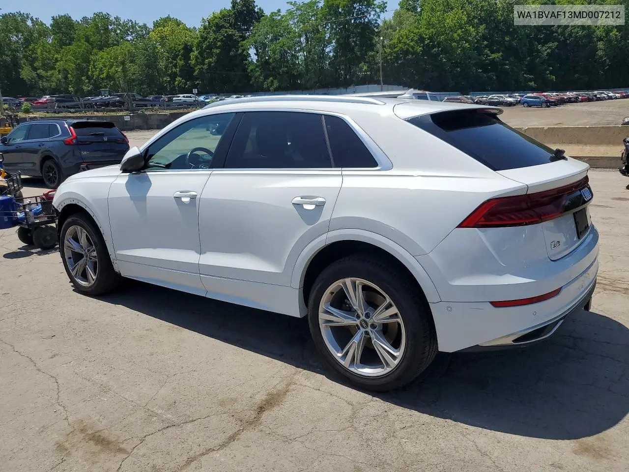 2021 Audi Q8 Premium Plus VIN: WA1BVAF13MD007212 Lot: 59008336