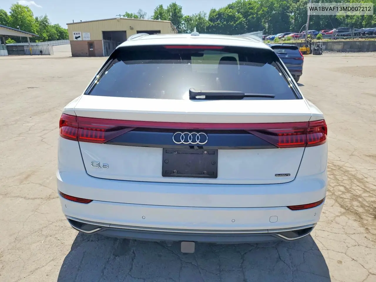 2021 Audi Q8 Premium Plus VIN: WA1BVAF13MD007212 Lot: 59008336