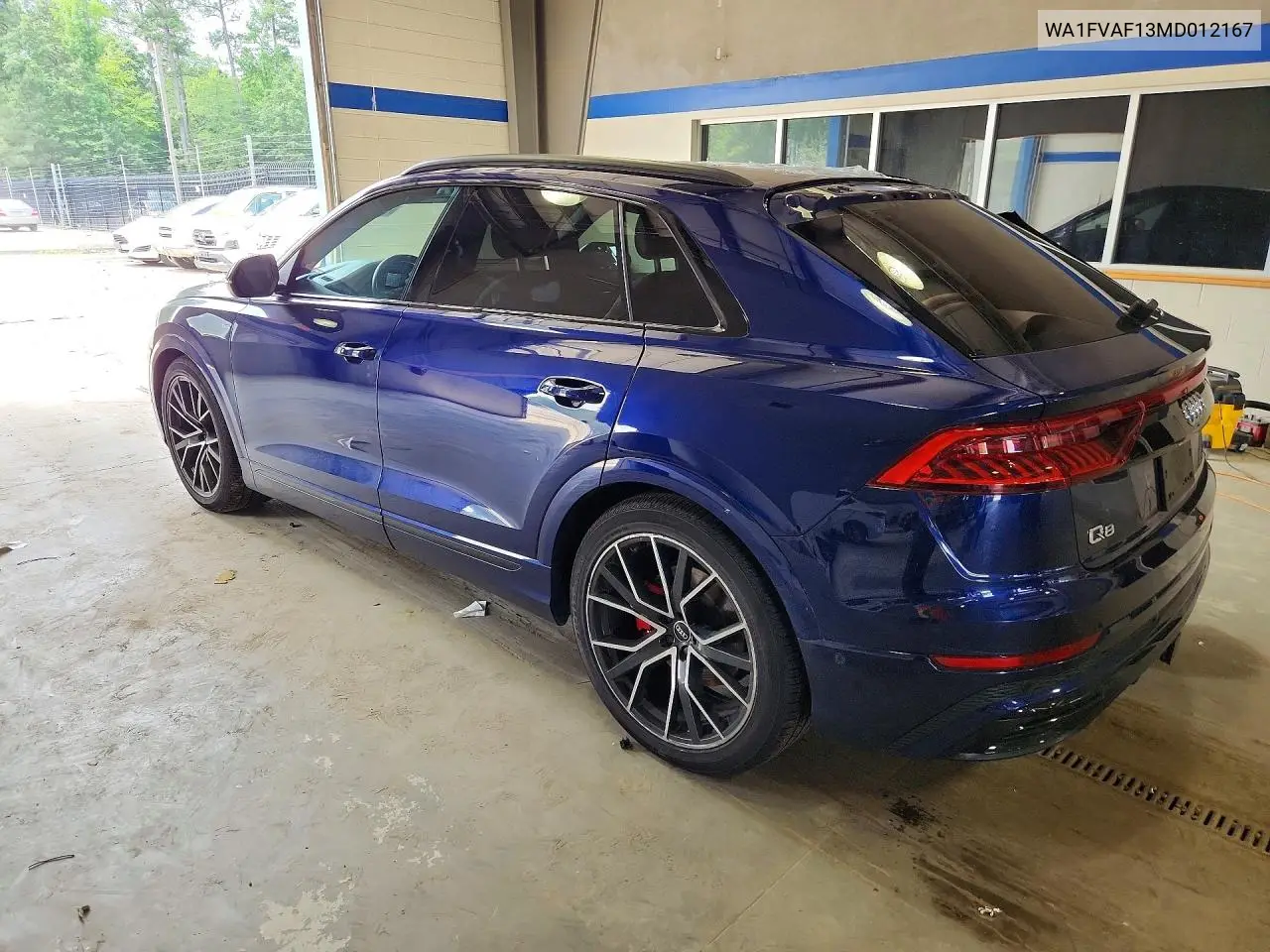2021 Audi Q8 Prestige S-Line VIN: WA1FVAF13MD012167 Lot: 59323076