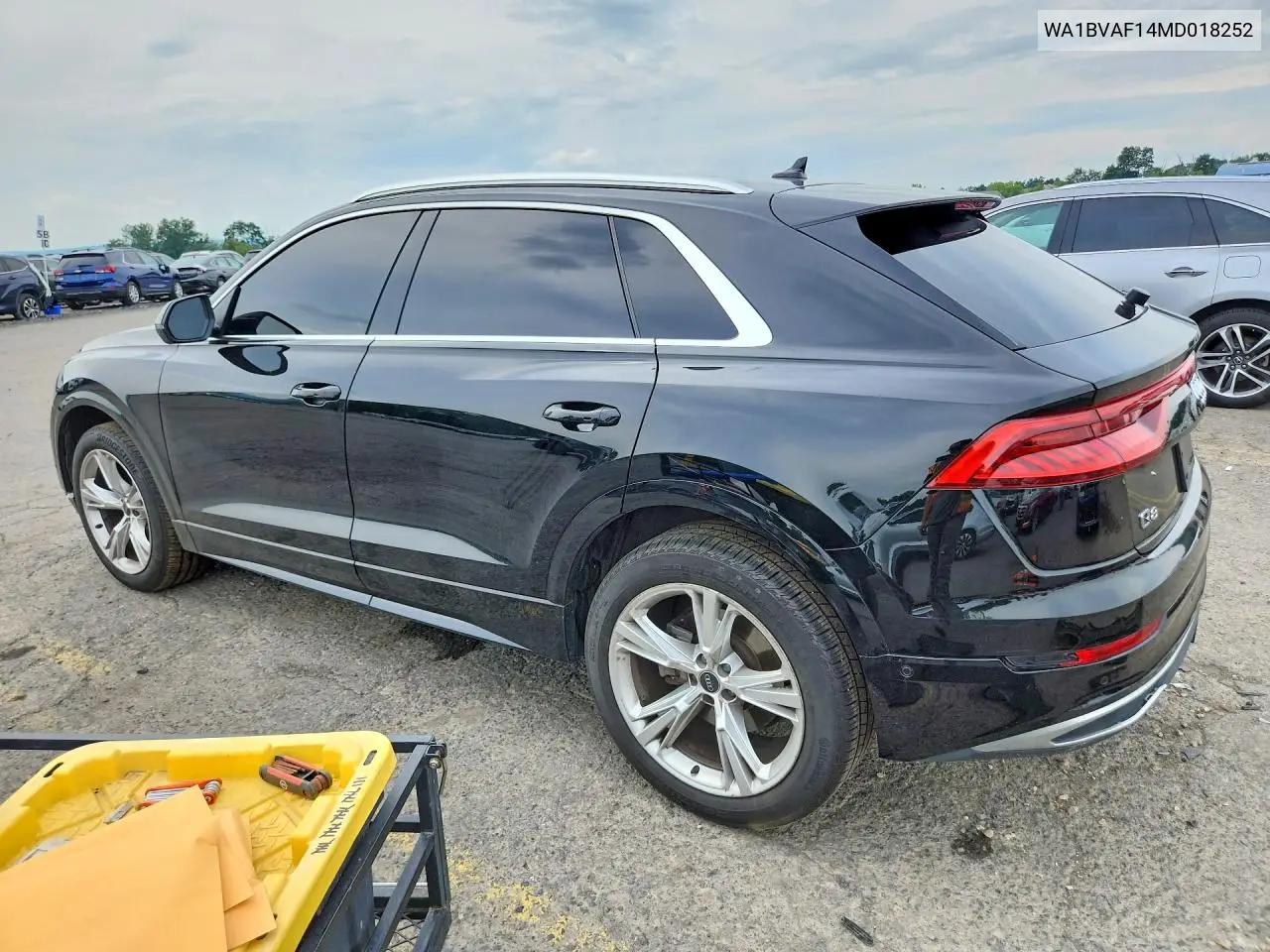 2021 Audi Q8 Premium Plus VIN: WA1BVAF14MD018252 Lot: 60787726