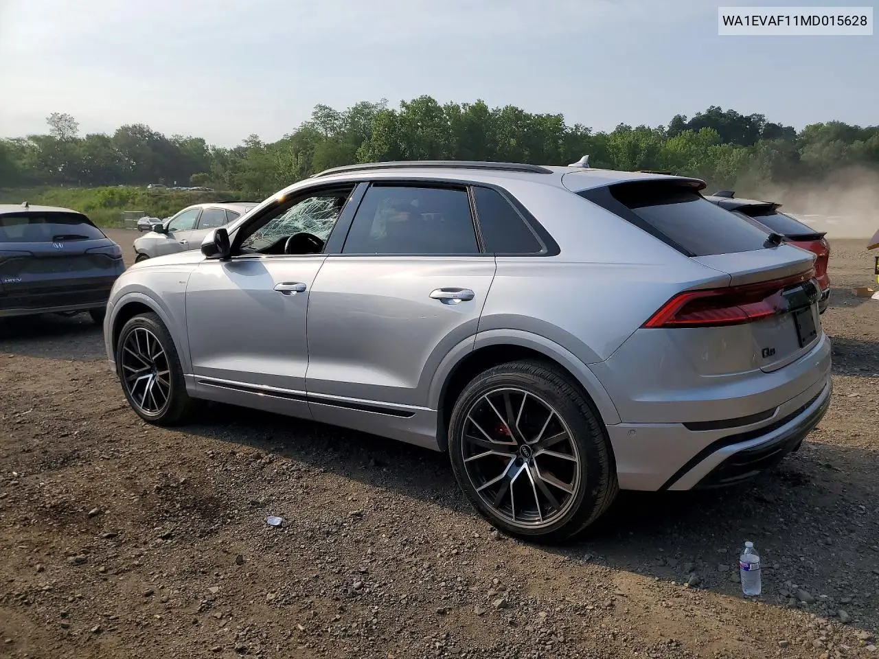 2021 Audi Q8 Premium Plus S-Line VIN: WA1EVAF11MD015628 Lot: 60913326