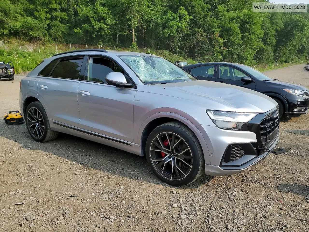 2021 Audi Q8 Premium Plus S-Line VIN: WA1EVAF11MD015628 Lot: 60913326