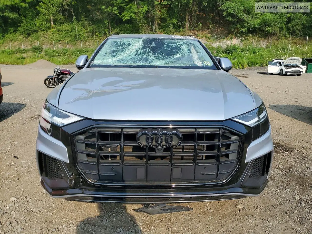 2021 Audi Q8 Premium Plus S-Line VIN: WA1EVAF11MD015628 Lot: 60913326