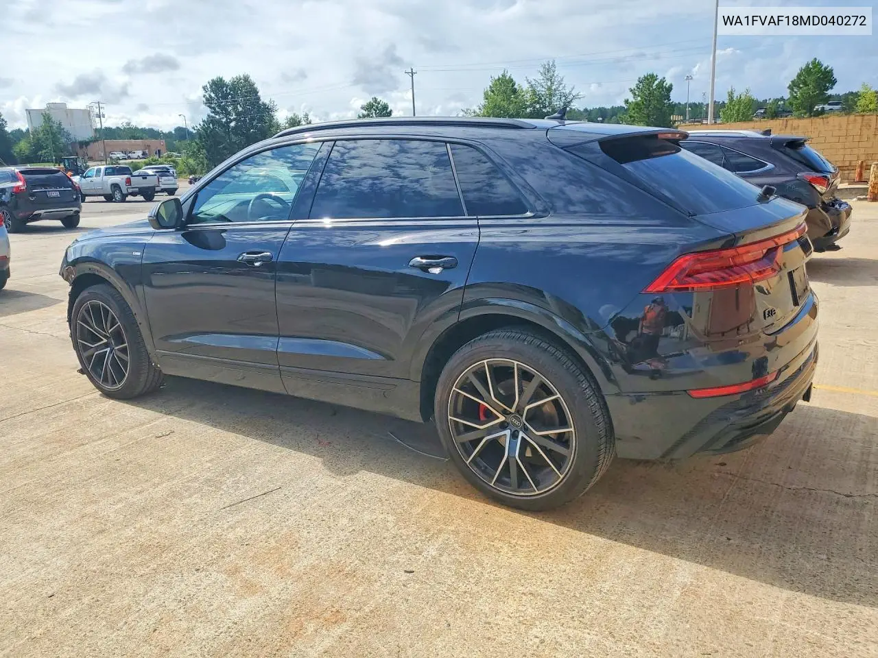 2021 Audi Q8 Prestige S-Line VIN: WA1FVAF18MD040272 Lot: 60962736
