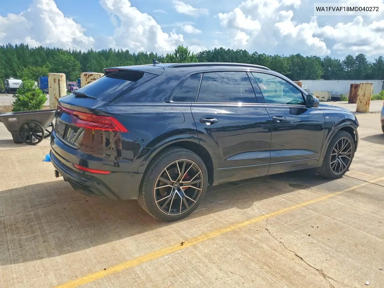 2021 Audi Q8 Prestige S-Line VIN: WA1FVAF18MD040272 Lot: 60962736