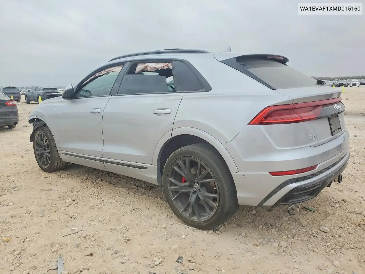 2021 Audi Q8 Premium Plus S-Line VIN: WA1EVAF1XMD015160 Lot: 75538325