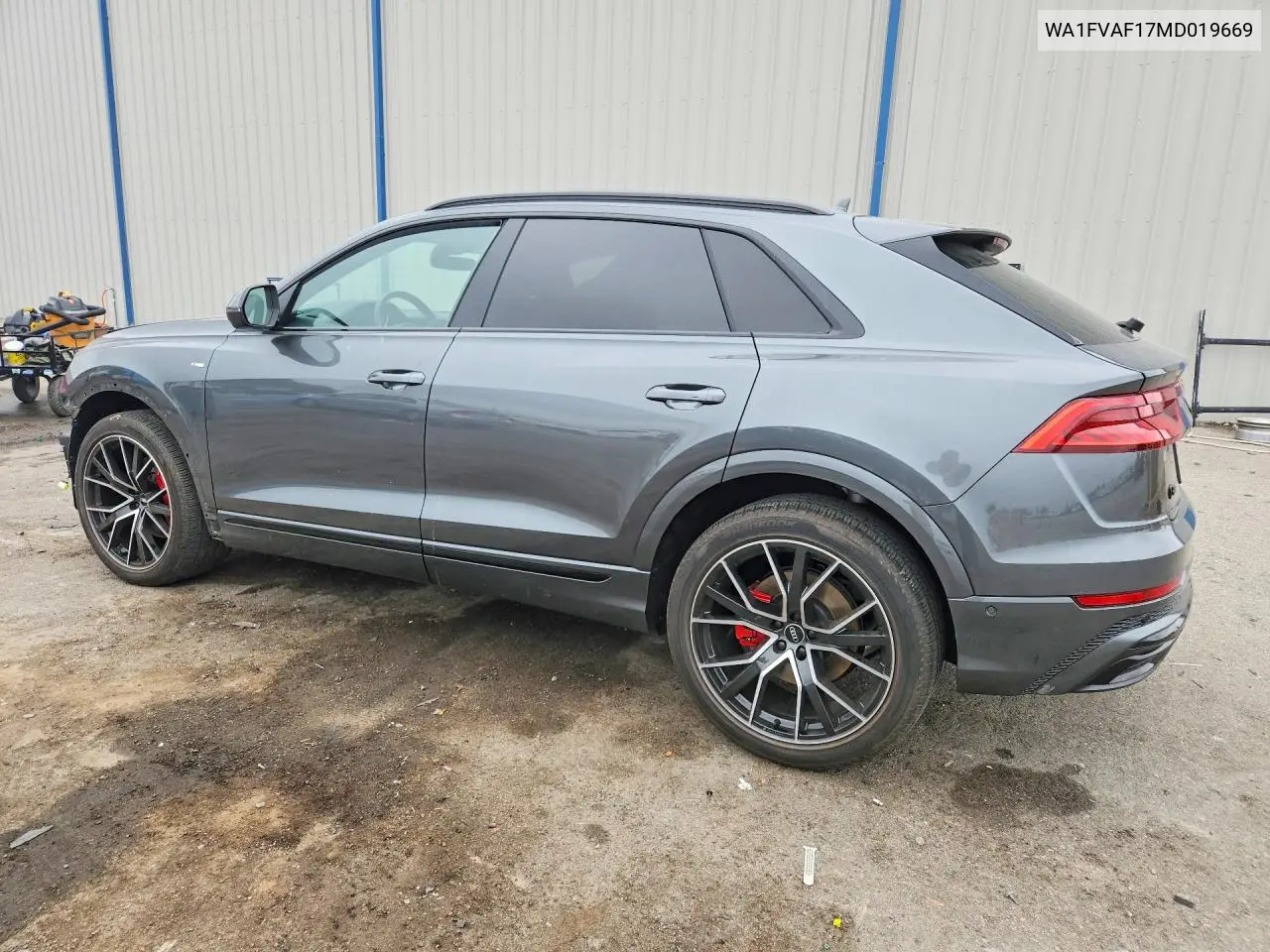 2021 Audi Q8 Prestige S-Line VIN: WA1FVAF17MD019669 Lot: 77224555