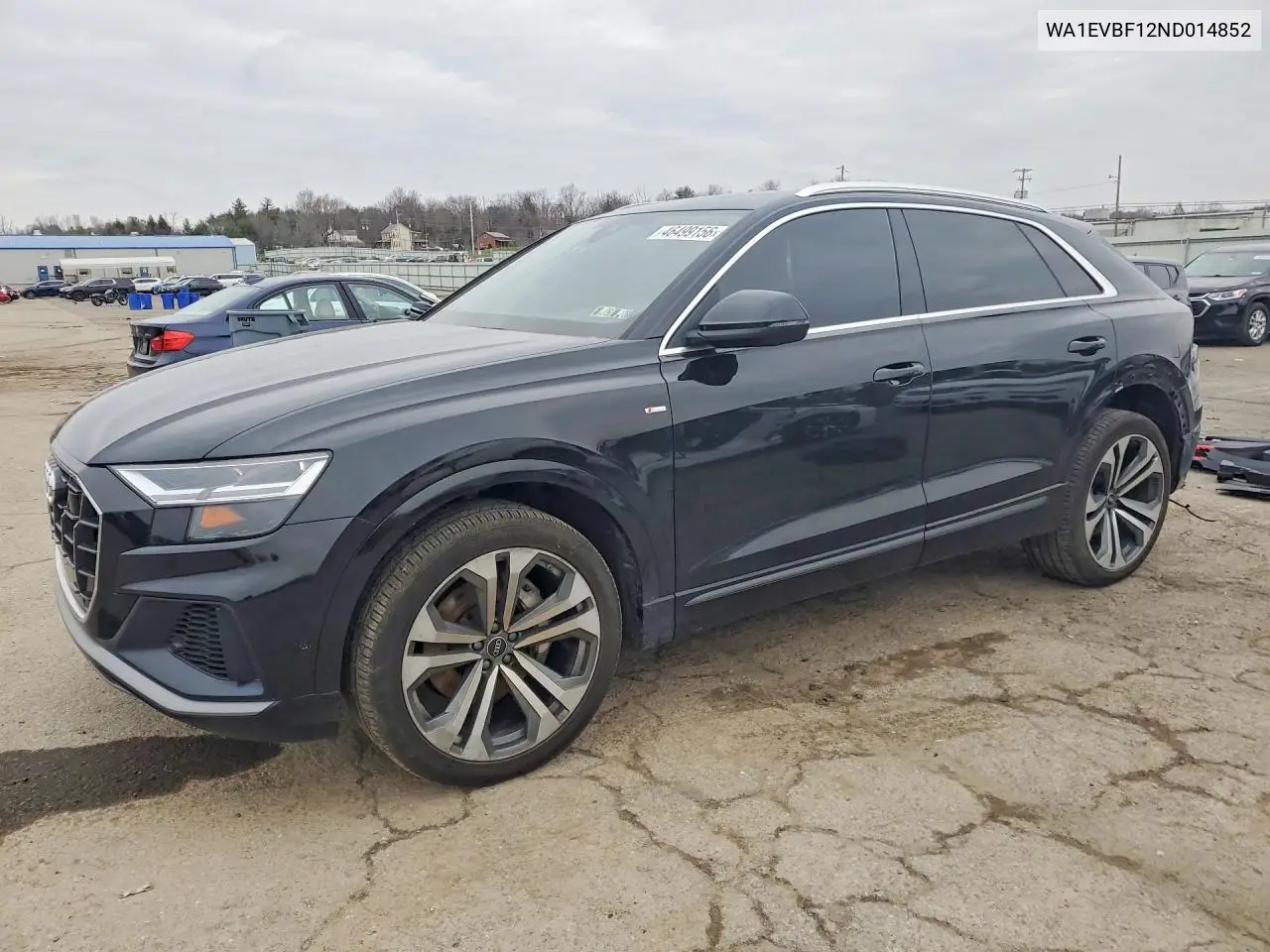 2022 Audi Q8 Premium Plus S-Line VIN: WA1EVBF12ND014852 Lot: 46499156