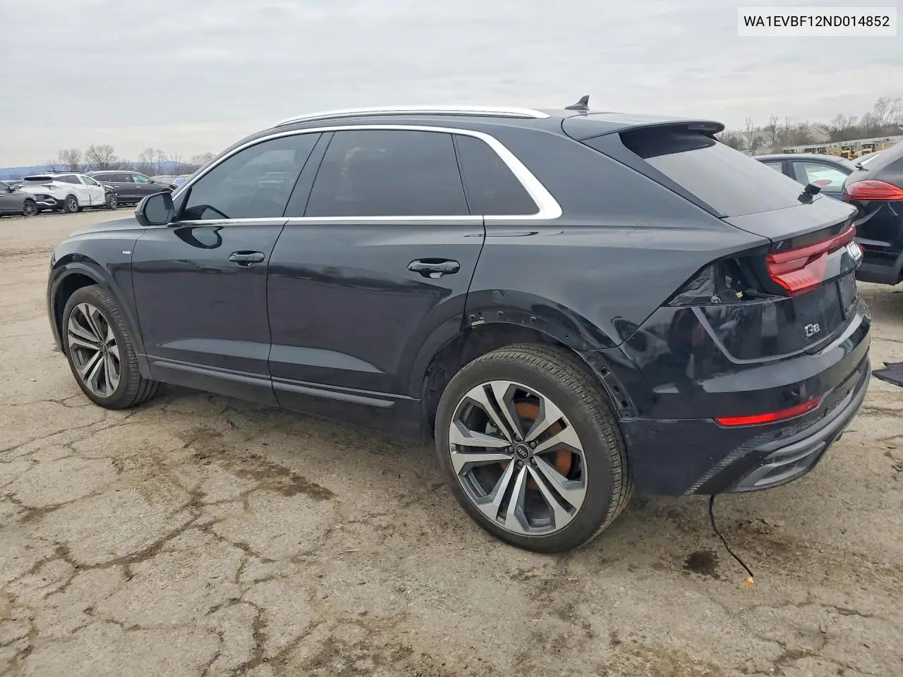 2022 Audi Q8 Premium Plus S-Line VIN: WA1EVBF12ND014852 Lot: 46499156