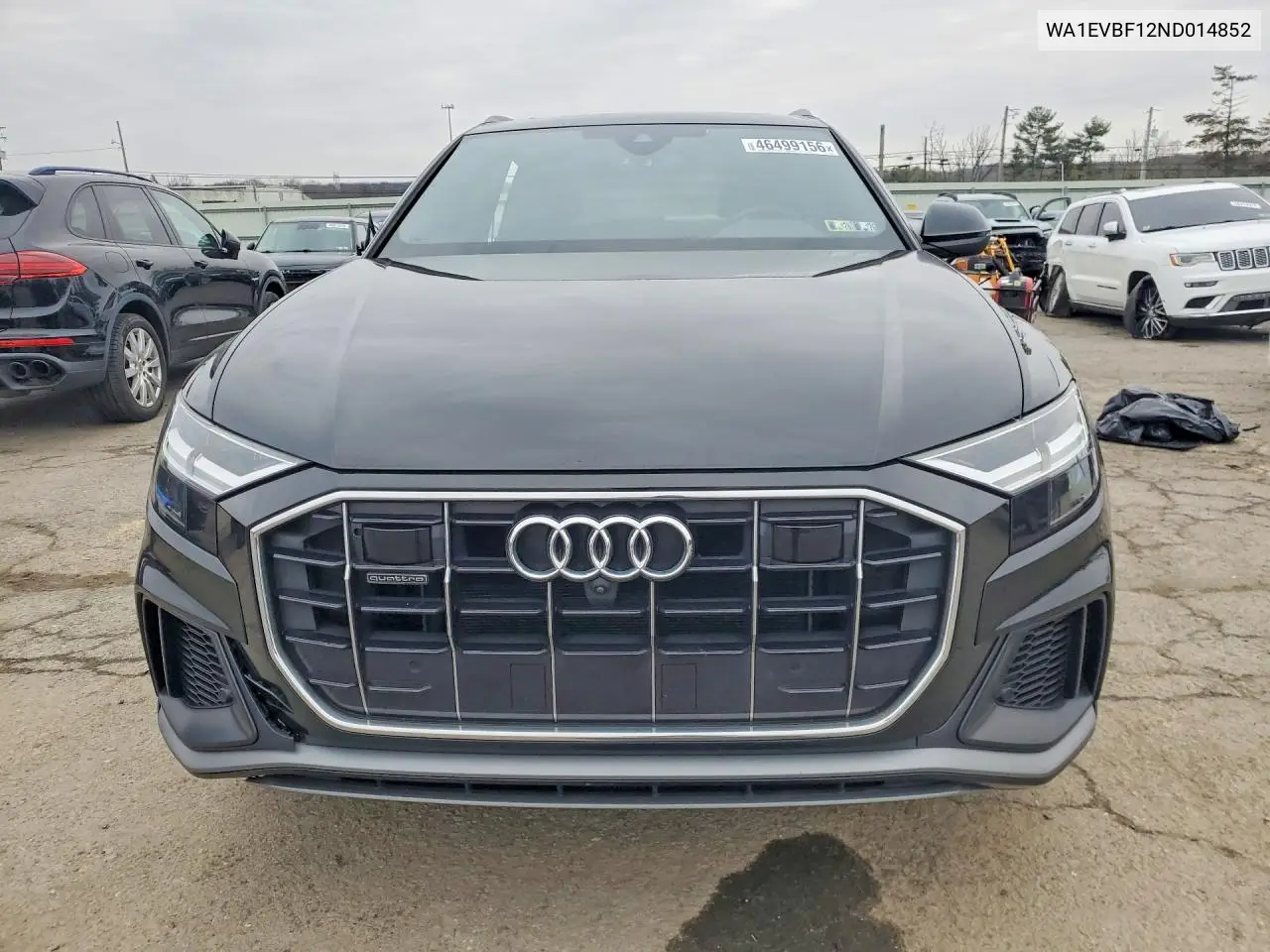 2022 Audi Q8 Premium Plus S-Line VIN: WA1EVBF12ND014852 Lot: 46499156