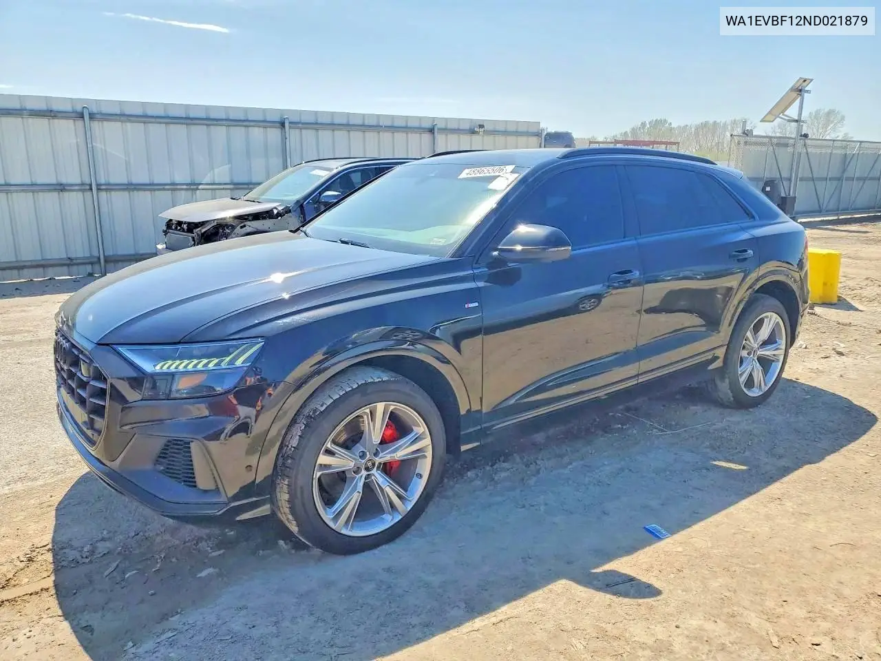 2022 Audi Q8 Premium Plus S-Line VIN: WA1EVBF12ND021879 Lot: 55615466