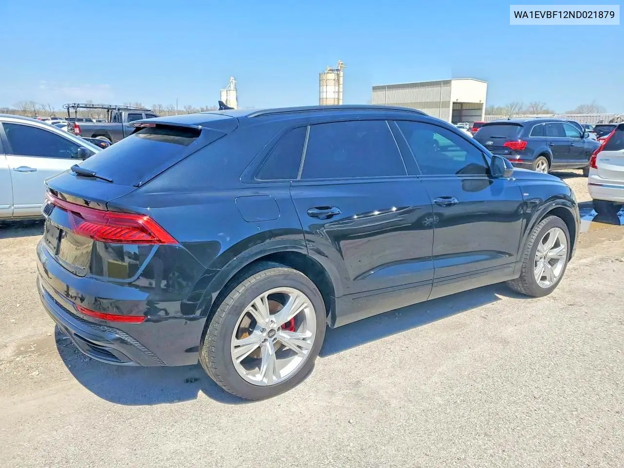 2022 Audi Q8 Premium Plus S-Line VIN: WA1EVBF12ND021879 Lot: 55615466