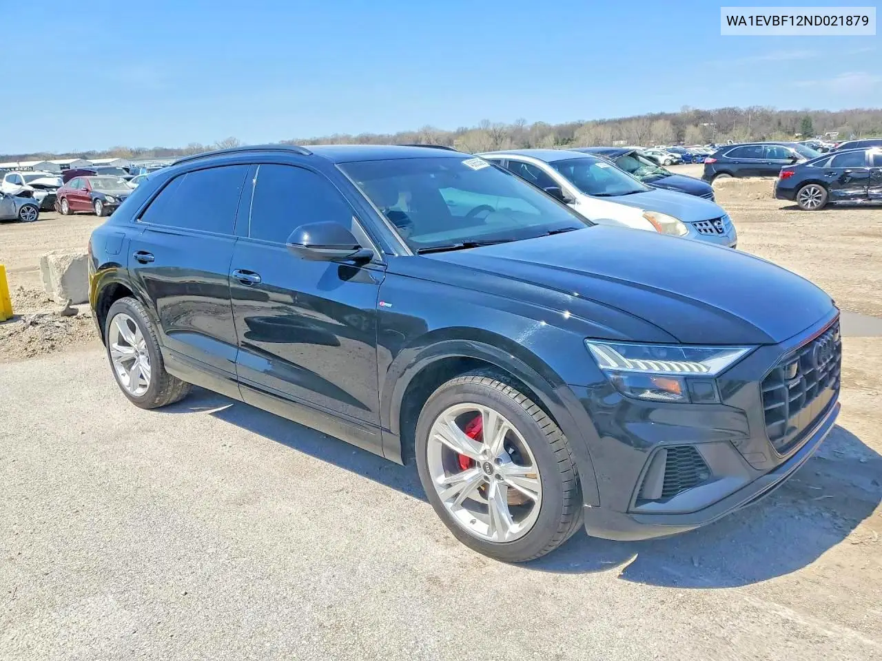 2022 Audi Q8 Premium Plus S-Line VIN: WA1EVBF12ND021879 Lot: 55615466