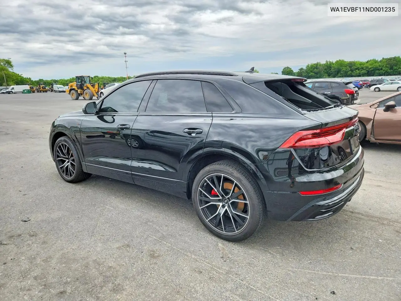 2022 Audi Q8 Premium Plus S-Line VIN: WA1EVBF11ND001235 Lot: 57829156