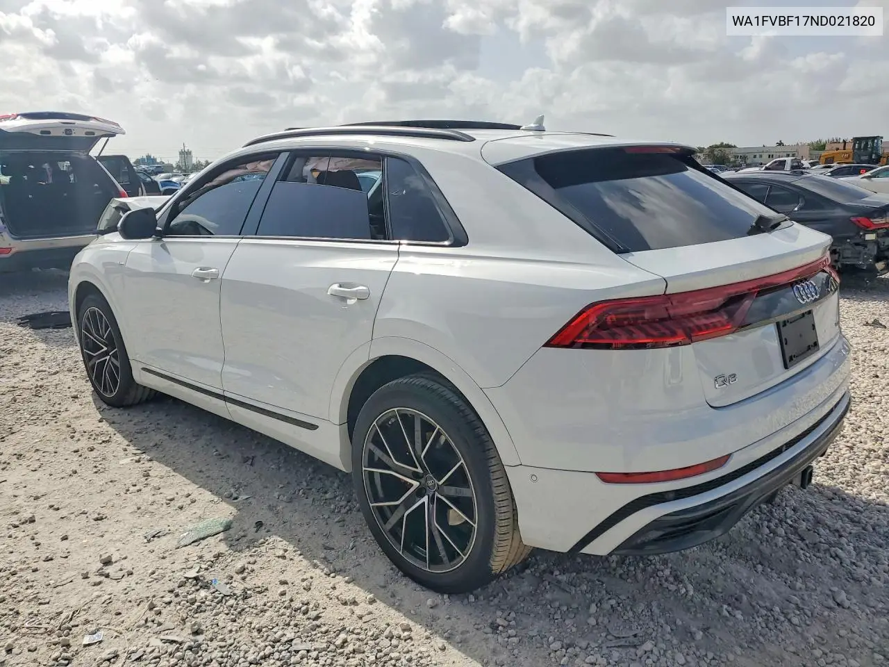 2022 Audi Q8 Prestige S-Line VIN: WA1FVBF17ND021820 Lot: 60330346