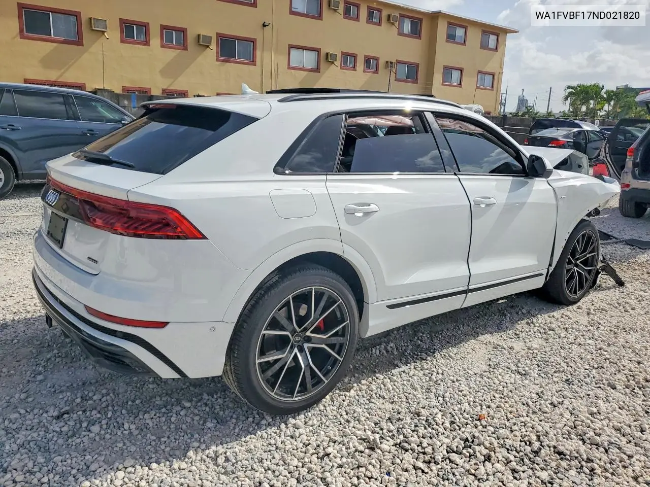 2022 Audi Q8 Prestige S-Line VIN: WA1FVBF17ND021820 Lot: 60330346