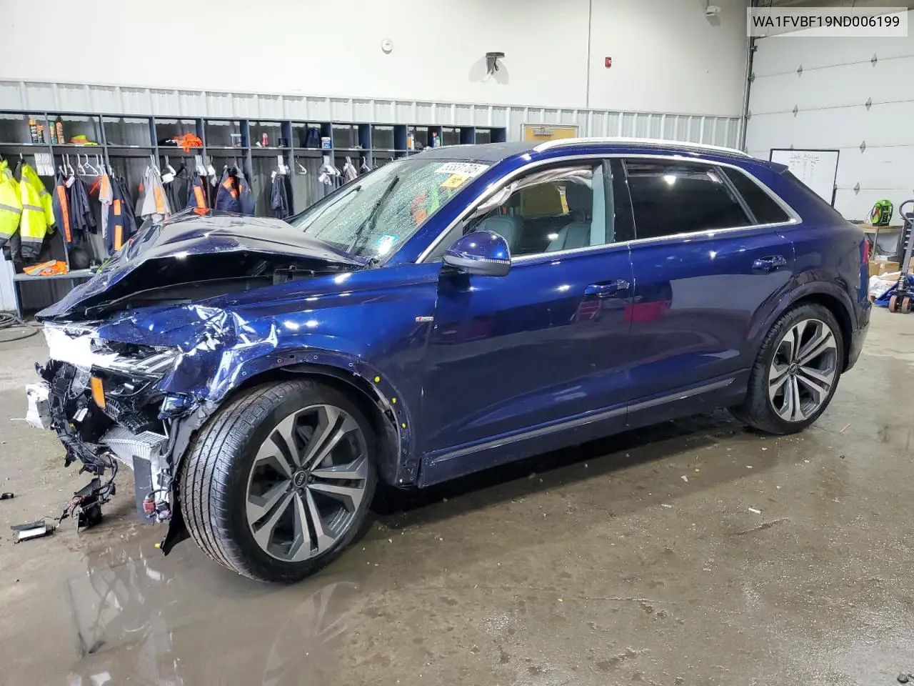 2022 Audi Q8 Prestige S-Line VIN: WA1FVBF19ND006199 Lot: 83831705
