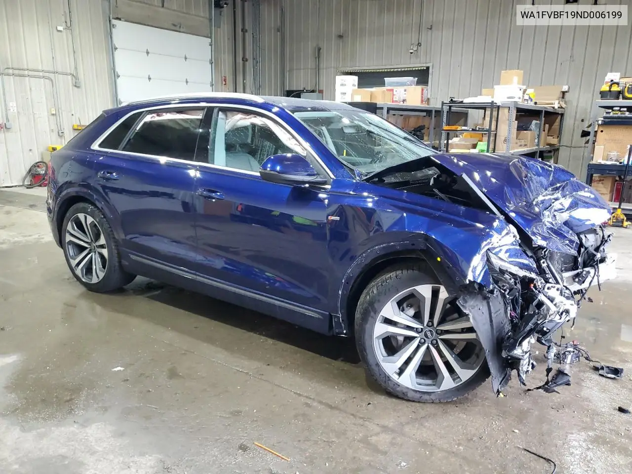 2022 Audi Q8 Prestige S-Line VIN: WA1FVBF19ND006199 Lot: 83831705