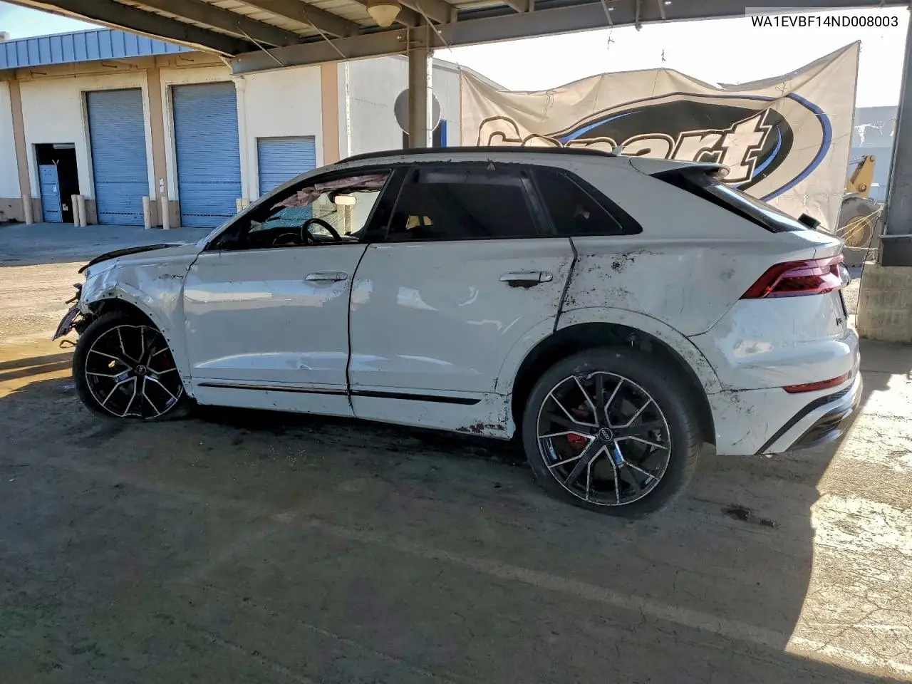 2022 Audi Q8 Premium Plus S-Line VIN: WA1EVBF14ND008003 Lot: 95930065