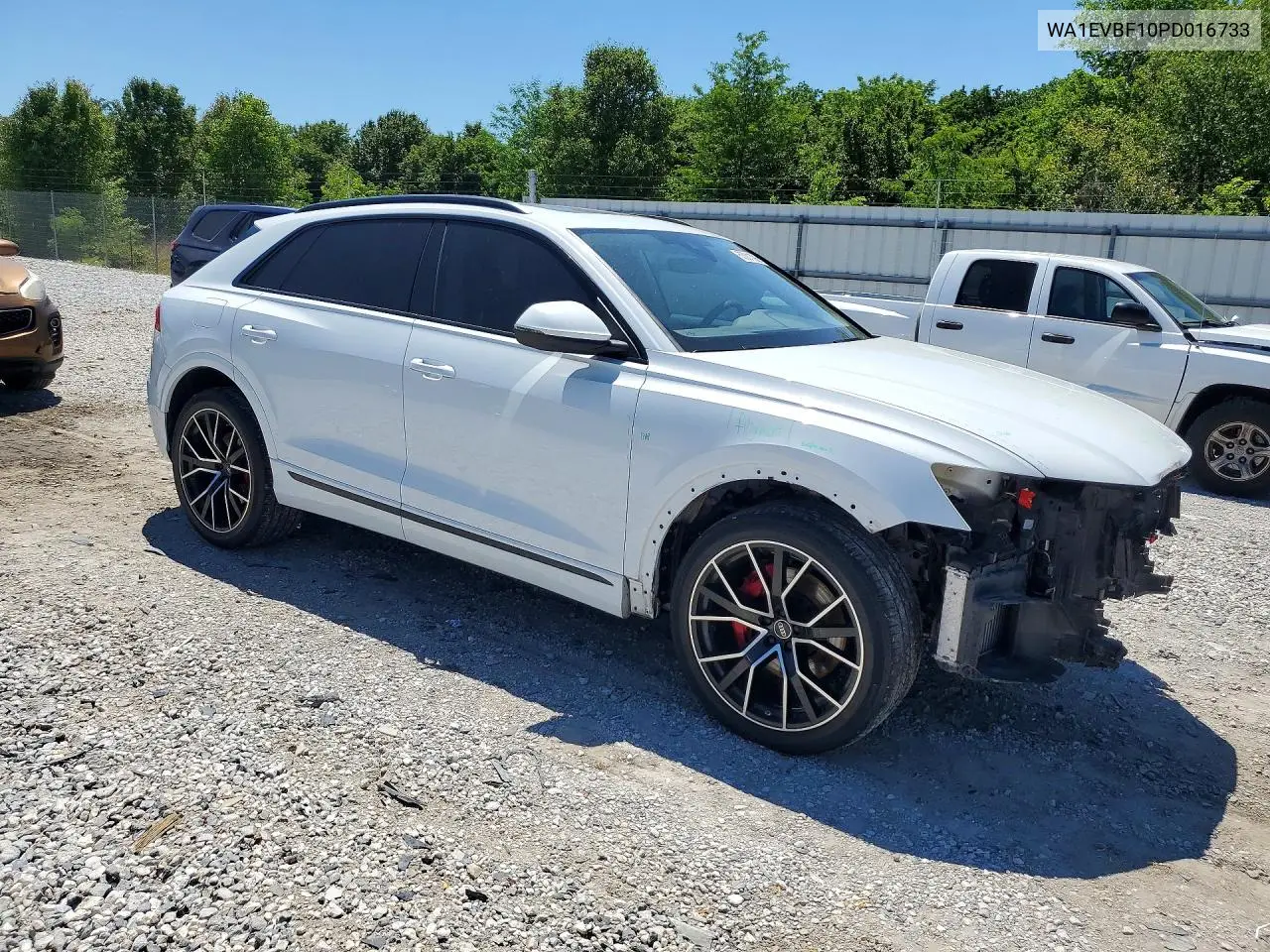 2023 Audi Q8 Premium Plus S-Line VIN: WA1EVBF10PD016733 Lot: 53001096