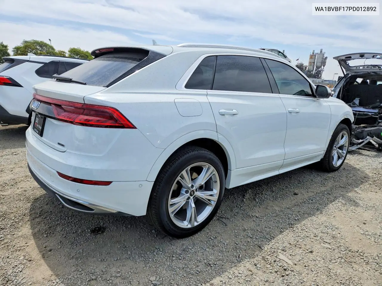 2023 Audi Q8 Premium Plus VIN: WA1BVBF17PD012892 Lot: 55806956