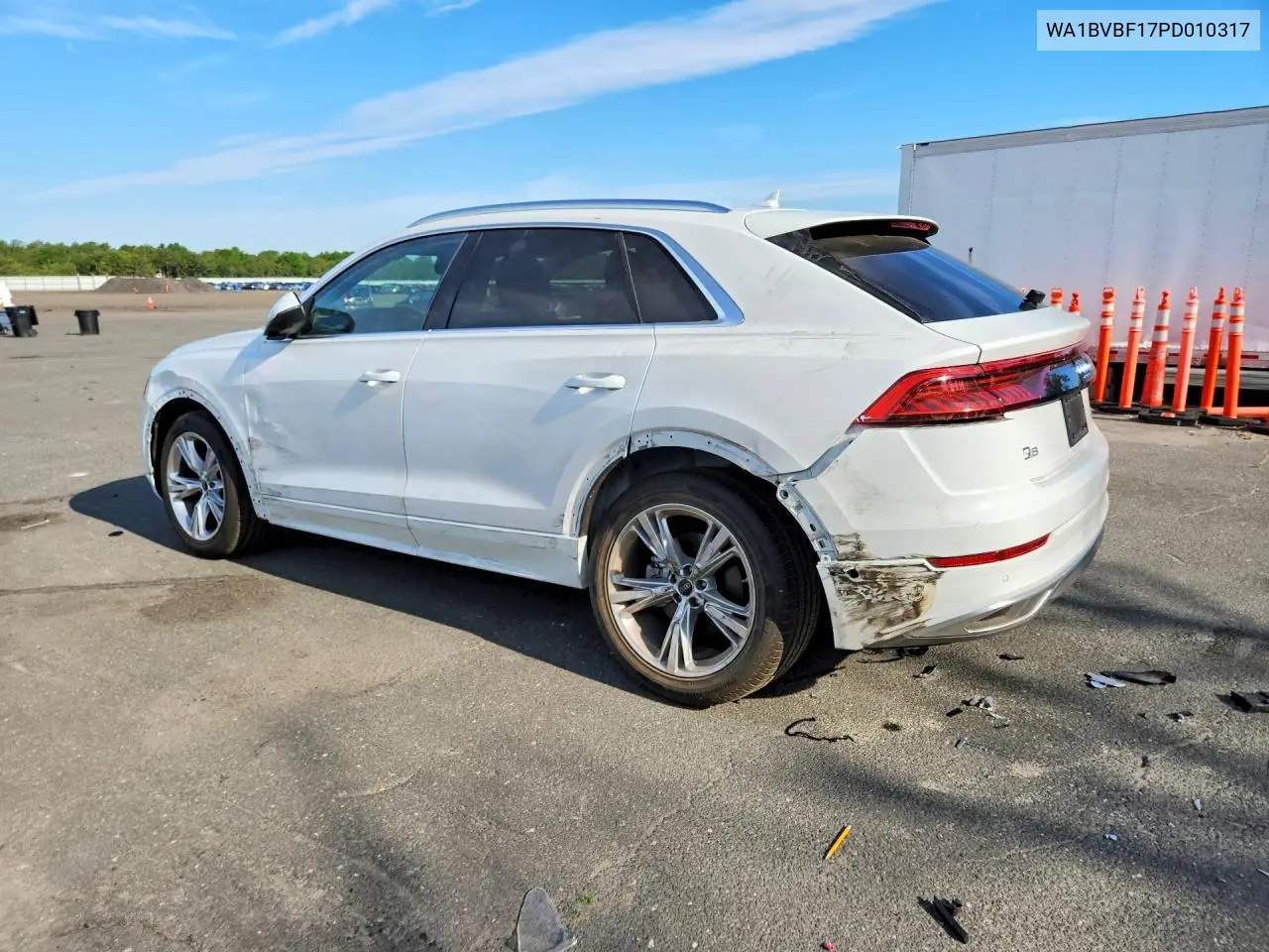 2023 Audi Q8 Premium Plus VIN: WA1BVBF17PD010317 Lot: 57002366