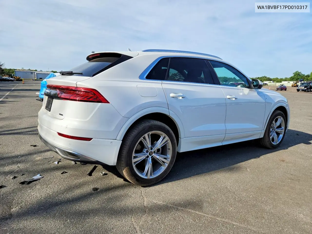 2023 Audi Q8 Premium Plus VIN: WA1BVBF17PD010317 Lot: 57002366