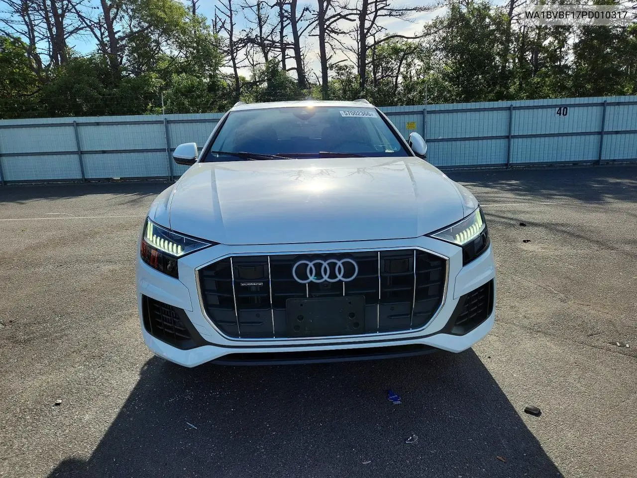 2023 Audi Q8 Premium Plus VIN: WA1BVBF17PD010317 Lot: 57002366