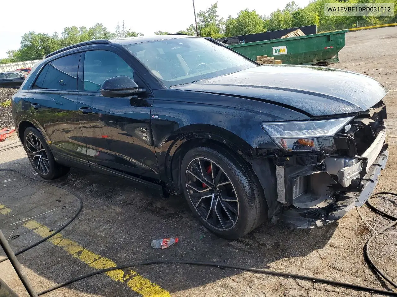 2023 Audi Q8 Prestige S-Line VIN: WA1FVBF10PD031012 Lot: 57819116