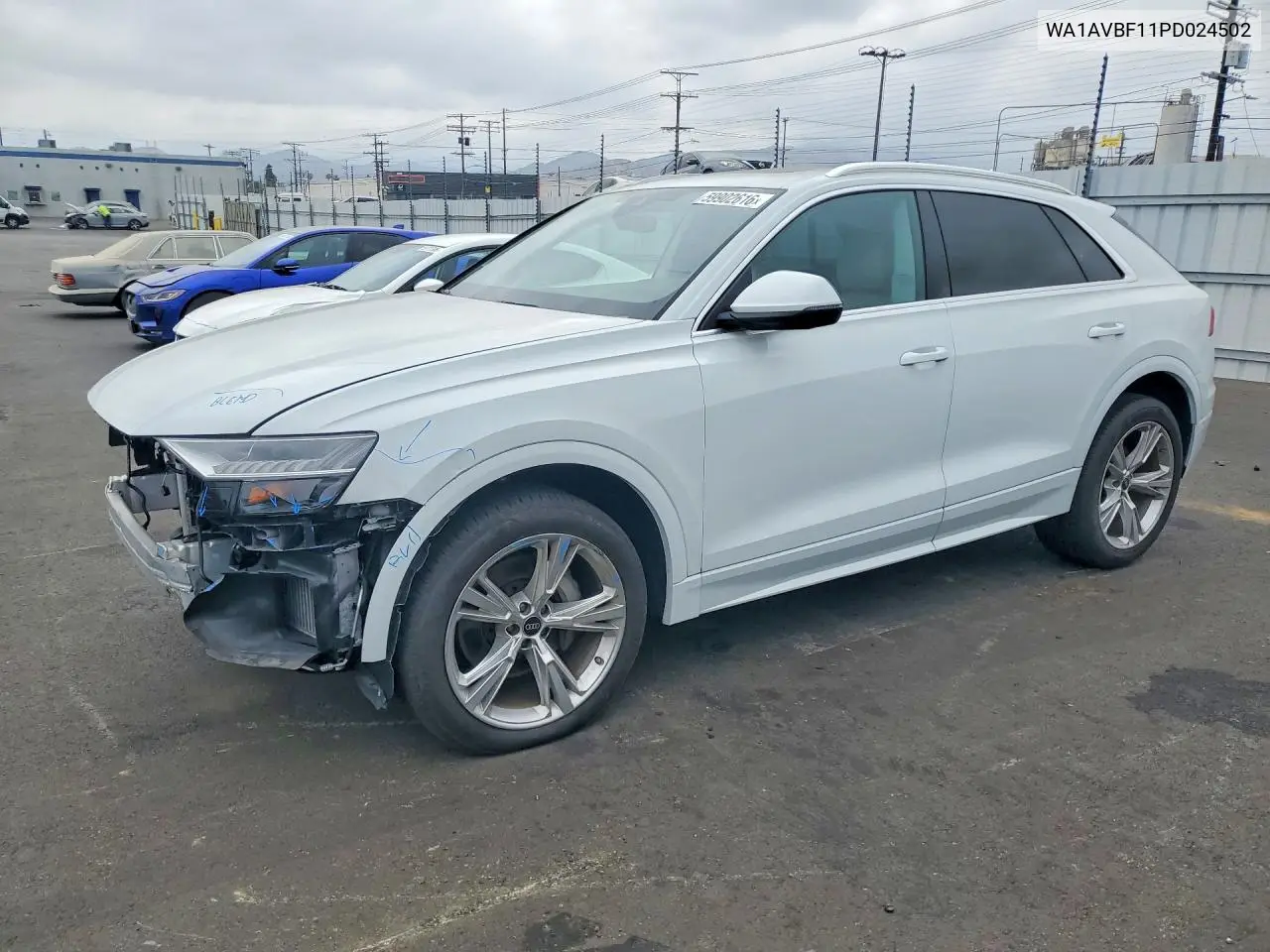 2023 Audi Q8 Premium VIN: WA1AVBF11PD024502 Lot: 59902616
